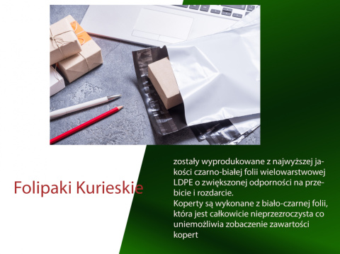 Koperta kurierska K2 foliopaki C4 DPD DHL Poczta Polska GLS UPS FEDEX TNT Koperta kurierska K2 foliopaki C4 DPD DHL Poczta Polska GLS UPS FEDEX TNT