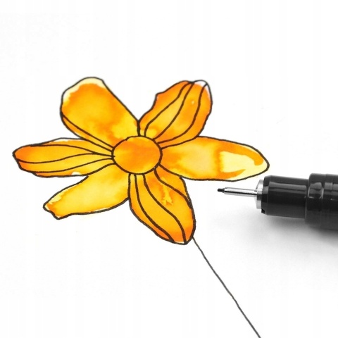 Cienkopis kreślarski Pointliner 0,4mm zielony s40 Pentel