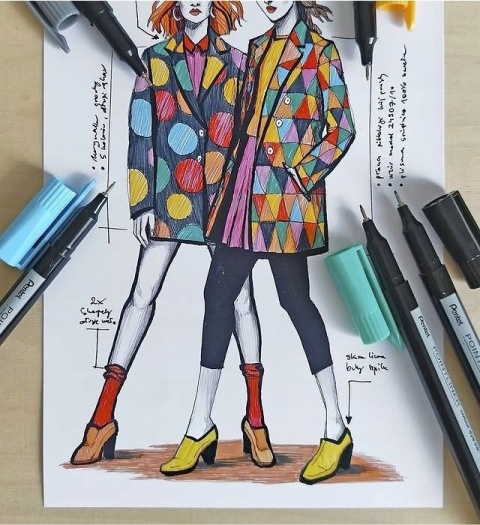 Cienkopis kreślarski Pointliner 0,4mm zielony s40 Pentel