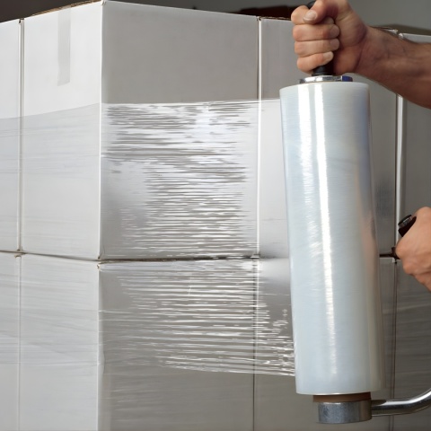 Folia stretch ręczna 1,5 kg bezbarwna