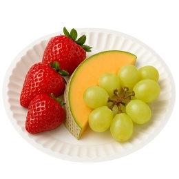 Talerzyki papierowe 15cm 100szt talerze jednorazowe deserowe okrągłe eko