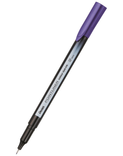 Cienkopis kreślarski Pointliner 0,4mm fioletowy Pentel s40