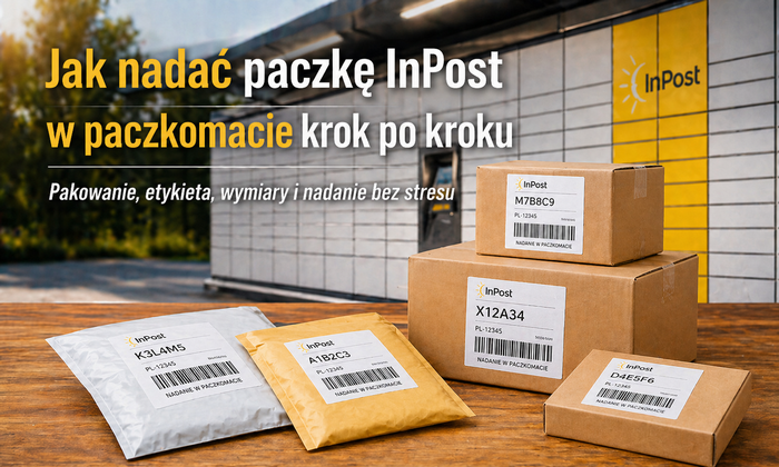 Jak nadać paczkę InPost w paczkomacie krok po kroku? Prosta instrukcja bez etykiety i z etykietą