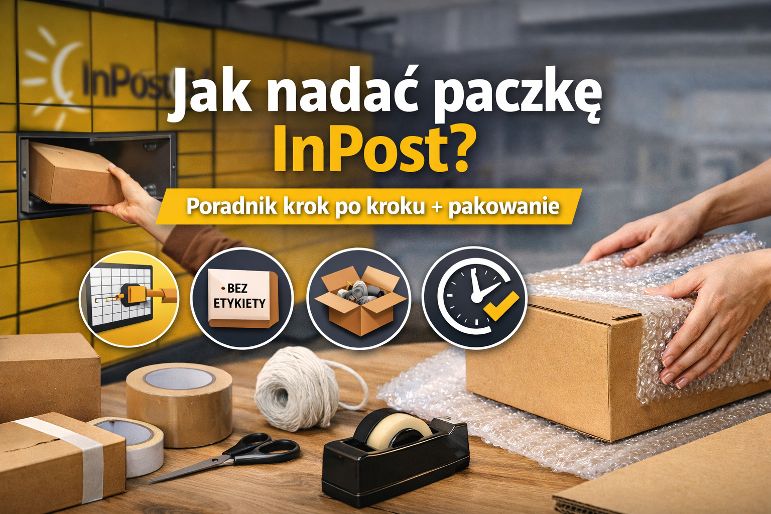 Jak nadać paczkę InPost? Poradnik krok po kroku + pakowanie
